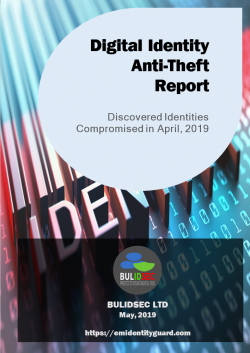 Digital Identity Anti-Theft Report April 2019
